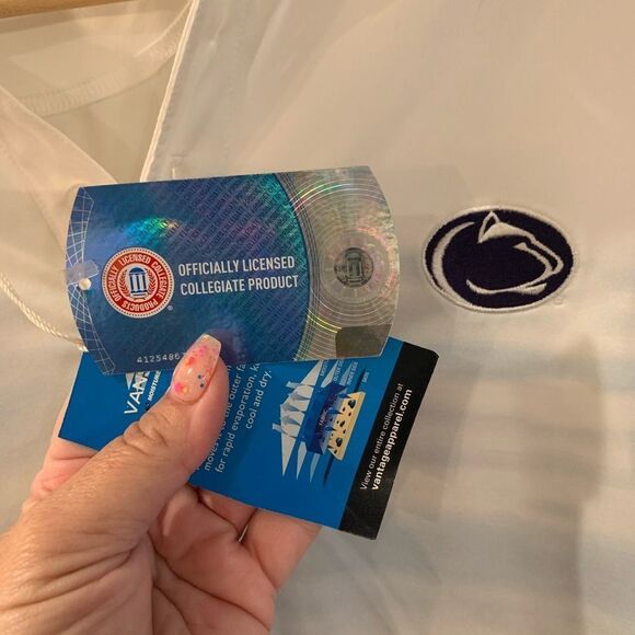 Penn State Ombré Vansport Polo Shirt sz S NWT - Picture 1 of 4